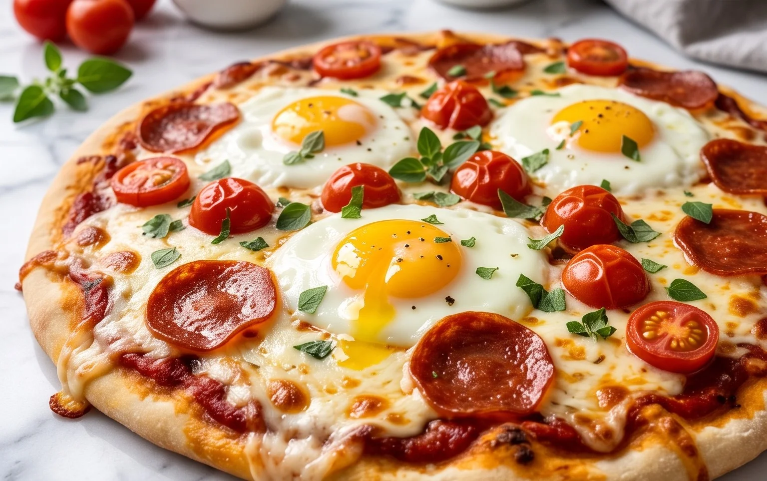 Pizza Eggs