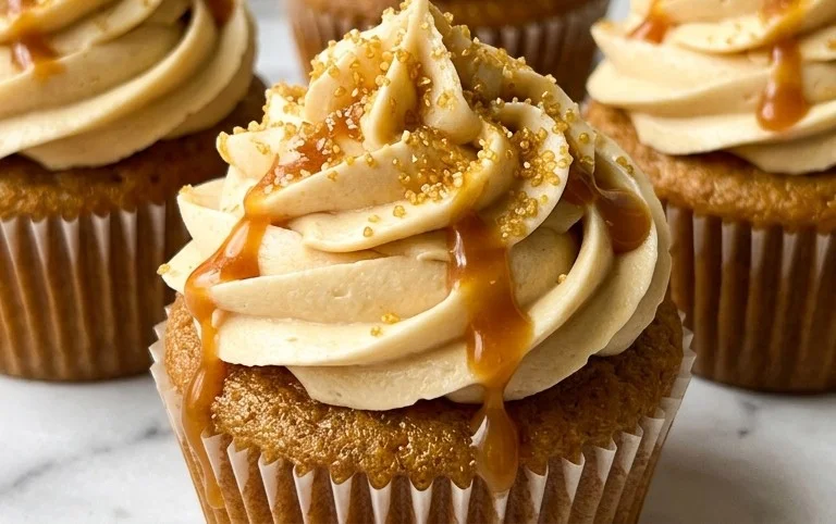 Harry Potter Butterbeer Cupcakes