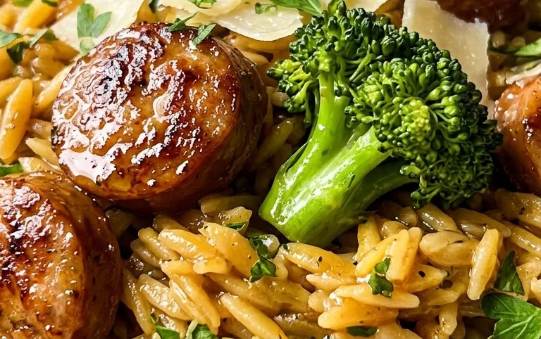 Chicken Sausage and Broccoli Orzo: A Delicious Recipe!