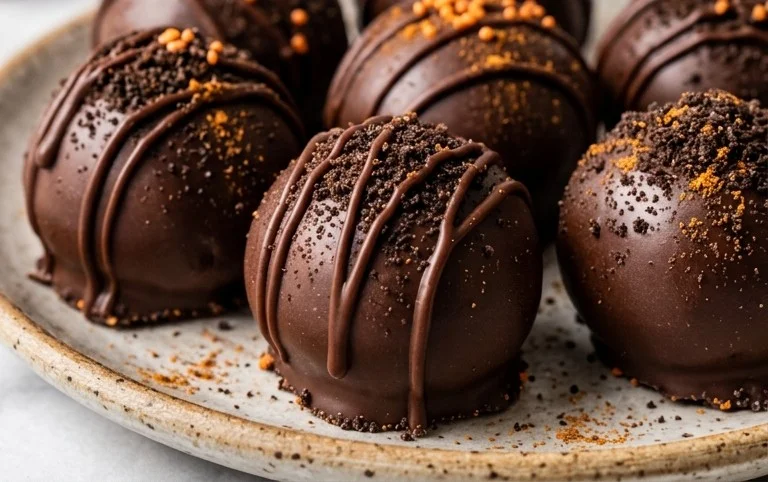 Pumpkin Oreo Balls