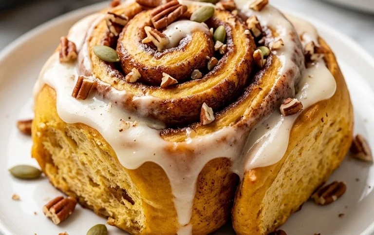Pumpkin Cinnamon Rolls