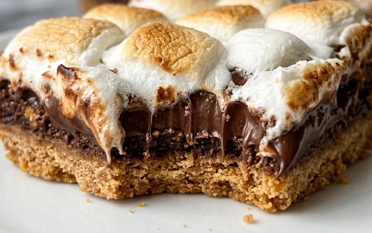S’mores Cookie Bars