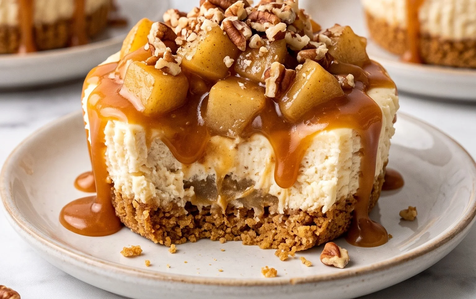 Caramel Apple Dessert Cups