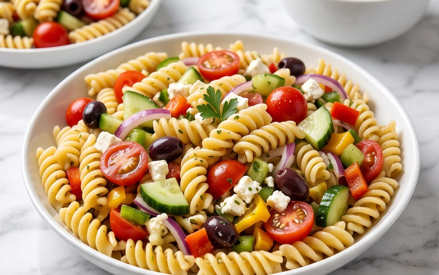 Classic Pasta Salad Recipe – Easy & Delicious