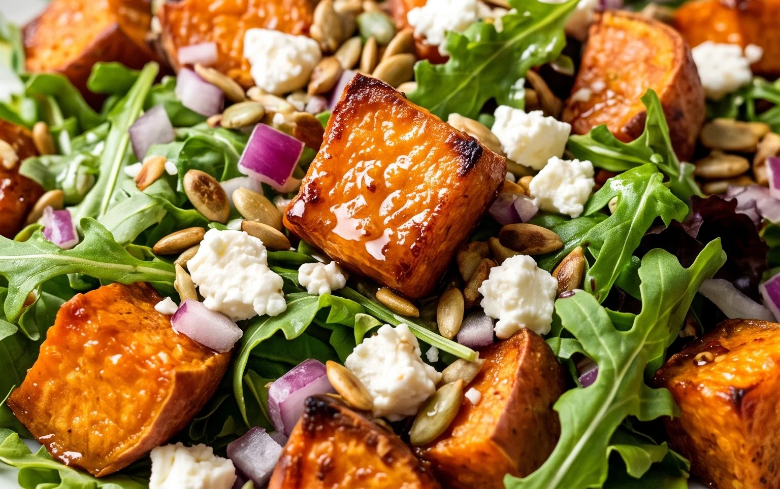 Honey Sweet Potato Summer Salad